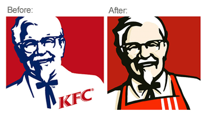 Logo KFC (Kentucky Fried Chicken)  Kioslambang